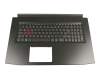 6BQ2MN2011 teclado incl. topcase original Acer DE (alemán) negro/negro con retroiluminacion (GeForce 1050)