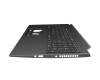6BQ99N2014 teclado incl. topcase original Acer DE (alemán) negro/negro con retroiluminacion