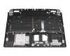 6BQFJN2014 teclado incl. topcase original Acer DE (alemán) negro/negro con retroiluminacion