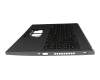 6BQGCN7011 teclado incl. topcase original Acer DE (alemán) negro/negro con retroiluminacion