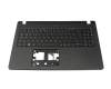 6BVLKN7043 teclado incl. topcase original Acer DE (alemán) negro/negro con retroiluminacion