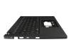 6BVV9N7011 teclado incl. topcase original Acer DE (alemán) negro/negro