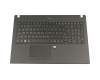 70N10T1T1140 teclado incl. topcase original Acer DE (alemán) negro/negro con retroiluminacion