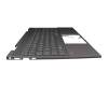 71NII332013 teclado incl. topcase original HP DE (alemán) negro/negro con retroiluminacion (Nightfall Black)