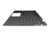 71NII332013 teclado incl. topcase original HP DE (alemán) negro/negro con retroiluminacion (Nightfall Black)