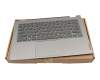 71NJE338029 teclado incl. topcase original Compal DE (alemán) antracita/canaso con retroiluminacion con compartimento para bolígrafo inteligente
