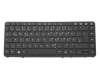 736658-041 teclado original HP DE (alemán) negro/negro/mate con mouse-stick