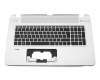 763935-041 teclado incl. topcase original HP DE (alemán) negro/plateado con retroiluminacion