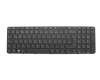 827028-041 teclado original HP DE (alemán) negro/negro/mate