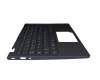 8S5CB1B22387KSSV teclado incl. topcase original Lenovo DE (alemán) azul/azul con retroiluminacion (Abyss Blue)