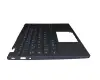 8S5CB1B22387KSSV teclado incl. topcase original Lenovo DE (alemán) azul/azul con retroiluminacion (Abyss Blue)