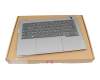 8S5CB1P0088311PW54K025F teclado incl. topcase original Lenovo DE (alemán) antracita/canaso