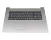 8SST60N10295 teclado incl. topcase original Lenovo FR (francés) gris/plateado con retroiluminacion (Platinum Grey)