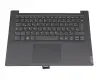 8SSTT60V07208 teclado incl. topcase original Lenovo DE (alemán) gris/canaso