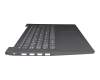 8SSTT60V07208 teclado incl. topcase original Lenovo DE (alemán) gris/canaso