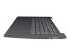 8SSTT60V07208 teclado incl. topcase original Lenovo DE (alemán) gris/canaso