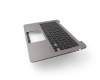 90NB0CW1-R30100 teclado incl. topcase original Asus DE (alemán) negro/plateado con retroiluminacion