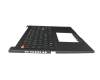 90NB0WD1-R30GE0 teclado incl. topcase original Asus DE (alemán) negro/negro con retroiluminacion
