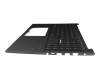 90NB10R1-R30GE0 teclado incl. topcase original Asus DE (alemán) negro/negro con retroiluminacion