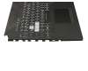 90NR00L1-R32GE0 teclado incl. topcase original Asus DE (alemán) negro/negro con retroiluminacion