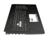 90NR02B2-R31GE1 teclado incl. topcase original Asus DE (alemán) negro/negro con retroiluminacion