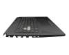 90NR0684-R31GE0 teclado incl. topcase original Asus DE (alemán) negro/transparente/negro con retroiluminacion