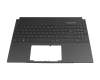 90NR0EP2-R31GE0 teclado incl. topcase original Asus DE (alemán) negro/negro con retroiluminacion