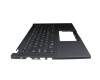 90NX02P1-R31AR0 teclado incl. topcase original Asus negro/negro con retroiluminacion árabe