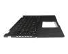 90NX05U1-R31GE0 teclado incl. topcase original Asus DE (alemán) negro/negro