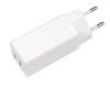 90XB09AN-BPW010 GaN-cargador USB-C original Asus 65 vatios EU wallplug blanca pequeño Adaptador GaN de 65 W con 2 puertos y enchufe de pared