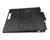 910300206950 teclado incl. topcase original Primax DE (alemán) negro/negro con retroiluminacion