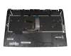 95717E74EC02 teclado incl. topcase original MSI DE (alemán) negro/negro con retroiluminacion Retroiluminación roja