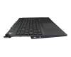 9Z.NHMBN.E0G teclado incl. topcase original Lenovo DE (alemán) negro/azul con retroiluminacion