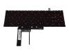 9Z.NK1BN.D0G teclado original MSI DE (alemán) negro con retroiluminacion