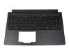 AEZAGG00210 teclado incl. topcase original Acer DE (alemán) negro/negro