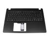AEZAUG00110 teclado incl. topcase original Acer DE (alemán) negro/negro