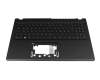 AEZYPG00110 teclado incl. topcase original Acer DE (alemán) negro/negro con retroiluminacion