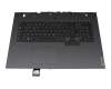 AM1HZ000300 teclado incl. topcase original Lenovo DE (alemán) negro/negro con retroiluminacion