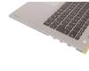 AM1JG000210 teclado incl. topcase original Lenovo DE (alemán) negro/plateado con retroiluminacion borde de plata