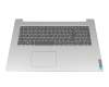 AM1JX000 teclado incl. topcase original Lenovo DE (alemán) gris/plateado