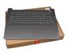 AP1Y7000200 teclado incl. topcase original Lenovo DE (alemán) gris/negro