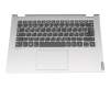 AP2GA000A10 teclado incl. topcase original Lenovo DE (alemán) gris/plateado (sin retroiluminación)