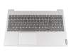 AP2GC000510 teclado incl. topcase original Lenovo DE (alemán) gris oscuro/canaso con retroiluminacion