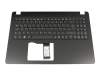 AP2MB000100 teclado incl. topcase original Acer DE (alemán) negro/negro