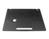 APIA0KNB0-562PGE00 teclado incl. topcase original Asus DE (alemán) negro/negro con retroiluminacion (ASUS Dial)