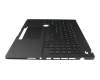 APIA0KNB0-562PGE00 teclado incl. topcase original Asus DE (alemán) negro/negro con retroiluminacion (ASUS Dial)