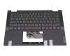 AYP6Y-100095 teclado incl. topcase original Lenovo DE (alemán) gris oscuro/canaso (platinum grey)