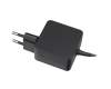 Asus K3504VAB original cargador 45 vatios EU wallplug pequeño