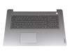 B203720B teclado incl. topcase original Lenovo DE (alemán) gris/canaso