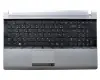 BA59-02942C teclado incl. topcase original Samsung DE (alemán) negro/plateado